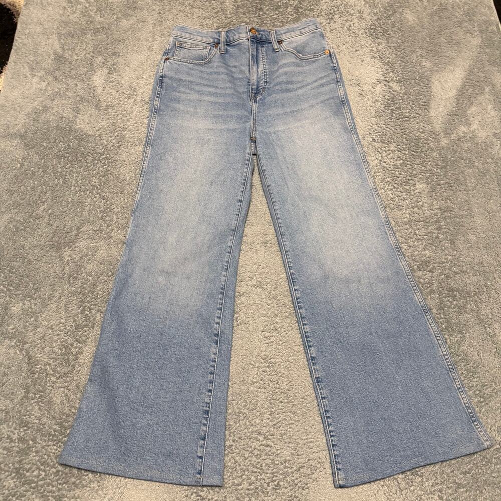 Madewell Jeans Womens 28 (30x29) 11” Blue High Rise Flare